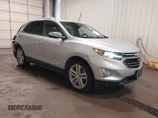 2019 Chevrolet Equinox Premier z VIN 2GNAXYEX8K6283950, wystawiony jako IAAI lot #42320350 z przebiegiem 101 294 mil mil oraz . Historia ofert i sprzedaży dostępna na DreamBid. Obrazek 1.