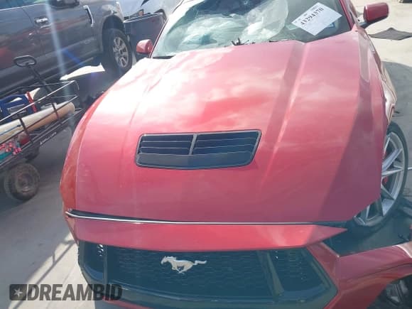 ✅ 2024 Ford Mustang GT Premium • VIN: 1FA6P8CF3R5435766 • Lot: 43294370. Listed on IAAI with 21,718 mi. Free auction sales archive from the USA and detailed vehicle history report at DreamBid. Image 13.