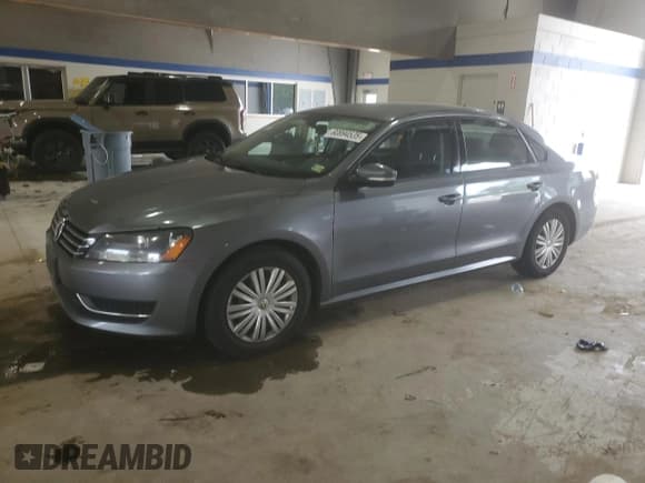 ✅ 2014 Volkswagen Passat S • VIN: 1VWAP7A30EC023542 • Lot: 60894535. Listed on Copart with 213,366 mi. Free auction sales archive from the USA and detailed vehicle history report at DreamBid. Image 1.