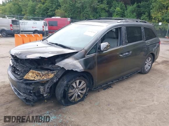 ✅ 2016 Honda Odyssey EX-L • VIN: 5FNRL5H64GB148572 • Лот: 43294393. Опубликован ранее на IAAI с пробегом 101 734 миль. Бесплатный доступ к архиву аукционных продаж из США и подробный отчёт об истории автомобиля на DreamBid. Изображение 2.