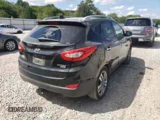 2015 Hyundai Tucson SE z VIN KM8JUCAG0FU106130, wystawiony jako Copart lot #57843522 z przebiegiem 80 749 mil mil oraz . Historia ofert i sprzedaży dostępna na DreamBid. Obrazek 4.