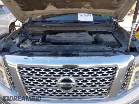 ✅ 2017 Nissan Titan Platinum Reserve • VIN: 1N6AA1E68HN542396 • Lot: 43688877. Listed on IAAI with 124,644 mi. Free auction sales archive from the USA and detailed vehicle history report at DreamBid. Image 10.