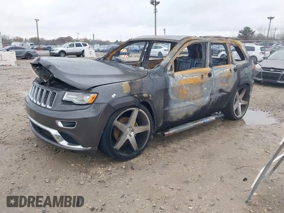 ✅ 2015 Jeep Grand Cherokee Summit • VIN: 1C4RJFJM4FC705593 • Lot: 40864637. Listed on IAAI with Not provided. Free auction sales archive from the USA and detailed vehicle history report at DreamBid. Image 2.