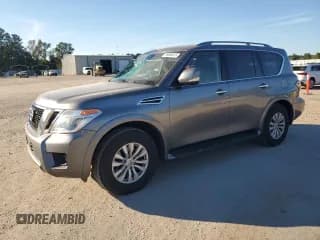 ✅ 2019 Nissan Armada SV • VIN: JN8AY2ND2K9089710 • Lot: 86668615. Listed on Copart with 98,705 mi. Free auction sales archive from the USA and detailed vehicle history report at DreamBid. Image 1.