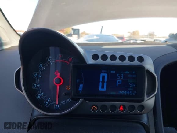 ✅ 2012 Chevrolet Sonic LS • VIN: 1G1JA5SHXC4177629 • Lot: 43661059. Listed on IAAI with 144,952 mi. Free auction sales archive from the USA and detailed vehicle history report at DreamBid. Image 7.