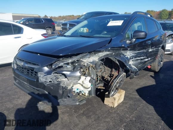 ✅ 2018 Subaru Crosstrek Premium • VIN: JF2GTADC1J8276949 • Lot: 43546642. Listed on IAAI with 142,341 mi. Free auction sales archive from the USA and detailed vehicle history report at DreamBid. Image 2.