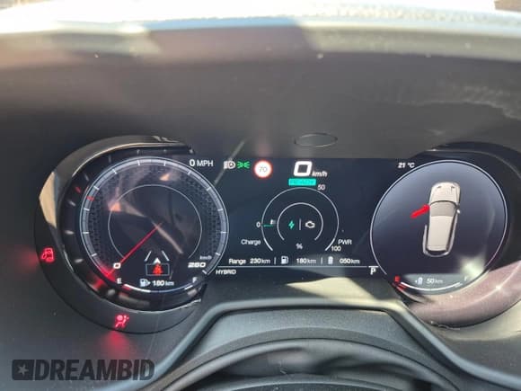 ✅ 2024 Dodge Hornet R/T Plus • VIN: ZACPDFDW7R3A12570 • Lot: 52097675. Listed on Copart with Not provided. Free auction sales archive from the USA and detailed vehicle history report at DreamBid. Image 9.