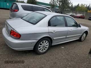 2002 Hyundai Sonata GLS with VIN KMHWF35H82A646789, listed as a Copart auction lot 73041784 with 127,732 mi miles and Clean title. Bid and sale history available at DreamBid. Image 3.