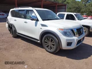 ✅ 2018 Nissan Armada Platinum • VIN: JN8AY2NF7JX300038 • Lot: 43173868. Listed on IAAI with 86,162 mi. Free auction sales archive from the USA and detailed vehicle history report at DreamBid. Image 1.