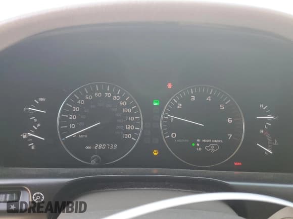 ✅ 2004 Lexus LX 470 • VIN: JTJHT00W843543497 • Лот: 67587175. Опубликован ранее на Copart с пробегом 280 739 миль. Бесплатный доступ к архиву аукционных продаж из США и подробный отчёт об истории автомобиля на DreamBid. Изображение 9.