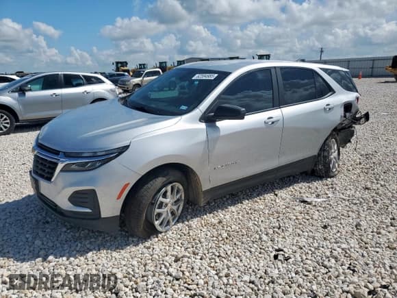 ✅ 2022 Chevrolet Equinox LS • VIN: 3GNAX5EV6NS117851 • Lot: 62594985. Listed on Copart with 80,926 mi. Free auction sales archive from the USA and detailed vehicle history report at DreamBid. Image 1.