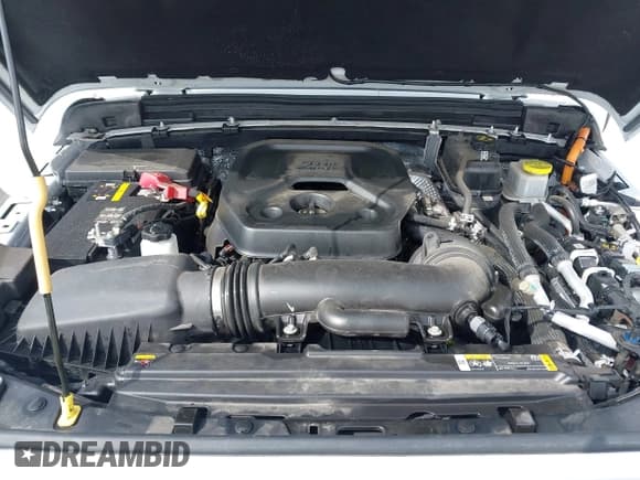 ✅ 2024 Jeep Wrangler Sahara • VIN: 1C4RJXP62RW255492 • Lot: 43407205. Listed on IAAI with 15,649 mi. Free auction sales archive from the USA and detailed vehicle history report at DreamBid. Image 10.