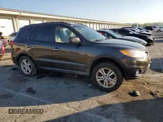 2011 Hyundai Santa Fe Limited with VIN 5XYZK3AB6BG075060, listed as a Copart auction lot 81889205 with 217,461 mi miles and Clean title. Bid and sale history available at DreamBid. Image 4.