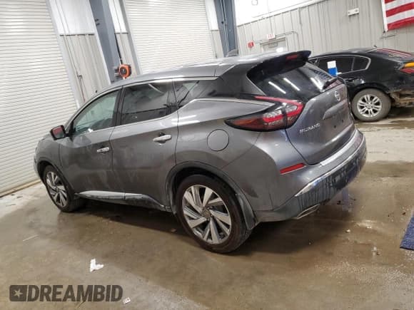 ✅ 2021 Nissan Murano SL • VIN: 5N1AZ2CS2MC115430 • Лот: 84247605. Опубликован ранее на Copart с пробегом 37 136 миль. Бесплатный доступ к архиву аукционных продаж из США и подробный отчёт об истории автомобиля на DreamBid. Изображение 2.