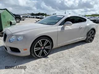✅ 2014 Bentley Continental GT • VIN: SCBFT7ZA7EC094358 • Lot: 42711585. Listed on Copart with 19,779 mi. Free auction sales archive from the USA and detailed vehicle history report at DreamBid. Image 1.
