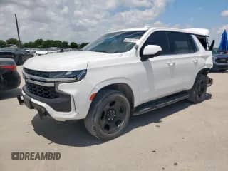 2021 Chevrolet Tahoe Commercial с VIN 1GNSCLED0MR467179, выставлен на аукционе Copart как лот 63704145 с пробегом 66 686 миль миль и Чистый • Clean title. История ставок и продаж доступна на DreamBid. Изображение 1.