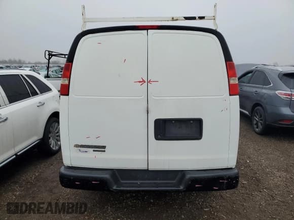 ✅ 2015 Chevrolet Express Cargo • VIN: 1GCWGGCF7F1147871 • Lot: 85934124. Listed on Copart with Not provided. Free auction sales archive from the USA and detailed vehicle history report at DreamBid. Image 6.