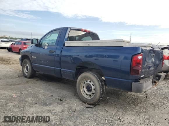 2008 Dodge 1500 ST с VIN 1D7HA16KX8J111214, выставлен на аукционе Copart как лот 79866594 с пробегом 244 893 миль миль и Чистый • Clean title. История ставок и продаж доступна на DreamBid. Изображение 2.