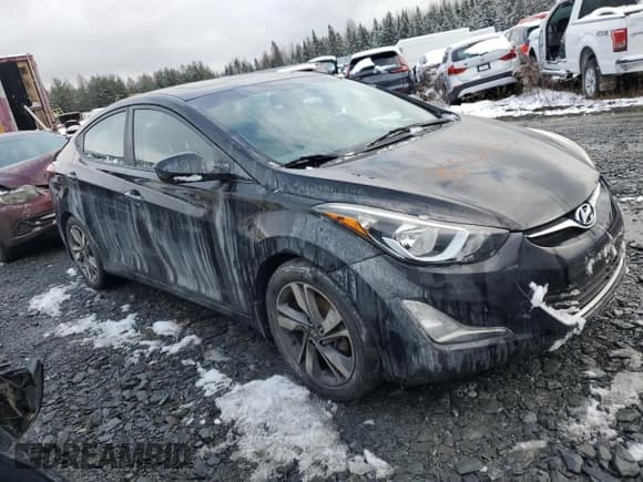 ✅ 2015 Hyundai Elantra Sport • VIN: KMHDH4AH0FU364034 • Lot: 86508315. Listed on Copart with 174,443 mi. Free auction sales archive from the USA and detailed vehicle history report at DreamBid. Image 4.