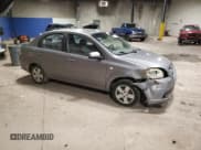 ✅ 2007 Chevrolet Aveo LS • VIN: KL1TD56687B102873 • Lot: 45609715. Wystawiony na Copart z przebiegiem 139 956 mil. Bezpłatny archiwum sprzedaży aukcyjnych z USA i szczegółowy raport historii pojazdu na DreamBid. Zdjęcie 4.