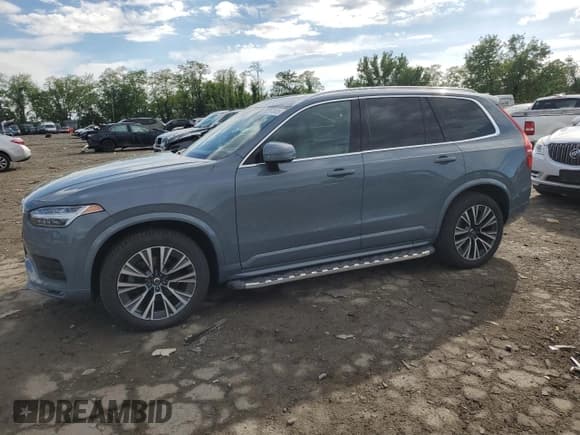 ✅ 2020 Volvo XC90 Momentum • VIN: YV4A22PK6L1608358 • Lot: 55297905. Listed on Copart with 59,989 mi. Free auction sales archive from the USA and detailed vehicle history report at DreamBid. Image 1.