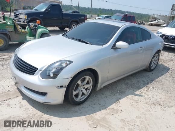 ✅ 2007 Infiniti G35 • VIN: JNKCV54EX7M908121 • Lot: 42394245. Listed on IAAI with 147,386 mi. Free auction sales archive from the USA and detailed vehicle history report at DreamBid. Image 2.