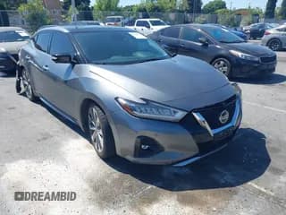 ✅ 2021 Nissan Maxima Platinum • VIN: 1N4AA6FV0MC511175 • Lot: 42224158. Listed on IAAI with 54,679 mi. Free auction sales archive from the USA and detailed vehicle history report at DreamBid. Image 1.