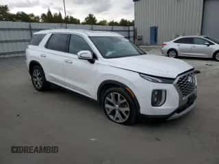 2021 Hyundai Palisade SEL z VIN KM8R3DHE4MU304500, wystawiony jako Copart lot #84398955 z przebiegiem 59 169 mil mil oraz Szkoda całkowita • Salvage title. Historia ofert i sprzedaży dostępna na DreamBid. Obrazek 4.