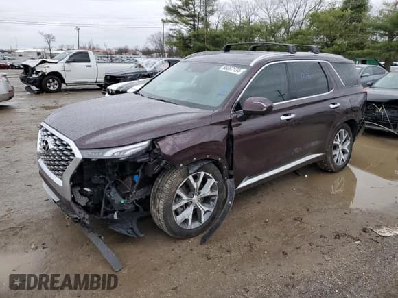 ✅ 2021 Hyundai Palisade Limited • VIN: KM8R5DHE5MU333501 • Лот: 86867134. Опубликован ранее на Copart с пробегом 52 249 миль. Бесплатный доступ к архиву аукционных продаж из США и подробный отчёт об истории автомобиля на DreamBid. Изображение 1.