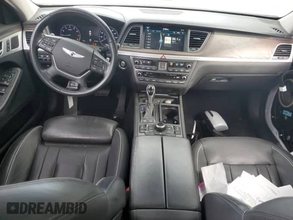 2015 Hyundai Genesis 3.8L z VIN KMHGN4JE3FU030138, wystawiony jako Copart lot #78544964 z przebiegiem 57 170 mil mil oraz Szkoda całkowita • Salvage title. Historia ofert i sprzedaży dostępna na DreamBid. Obrazek 8.