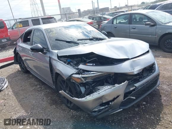 ✅ 2022 Honda Civic Sport • VIN: 19XFL2H84NE014067 • Lot: 43097203. Listed on IAAI with 41,441 mi. Free auction sales archive from the USA and detailed vehicle history report at DreamBid. Image 1.