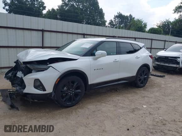 2020 Chevrolet Blazer RS z VIN 3GNKBERS8LS591025, wystawiony jako IAAI lot #43026312 z przebiegiem 58 380 mil mil oraz . Historia ofert i sprzedaży dostępna na DreamBid. Obrazek 18.