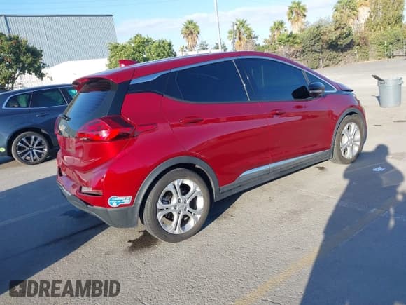 ✅ 2021 Chevrolet Bolt EV LT • VIN: 1G1FY6S08M4114256 • Lot: 43408605. Listed on IAAI with 93,240 mi. Free auction sales archive from the USA and detailed vehicle history report at DreamBid. Image 4.