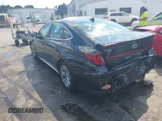 2020 Hyundai Sonata SEL with VIN 5NPEF4JA9LH037283, listed as a IAAI auction lot 43129365 with 75,702 mi miles and . Bid and sale history available at DreamBid. Image 3.