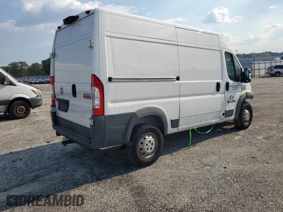 ✅ 2018 Ram ProMaster Cargo • VIN: 3C6TRVBG6JE143464 • Lot: 80828485. Listed on Copart with 159,404 mi. Free auction sales archive from the USA and detailed vehicle history report at DreamBid. Image 3.