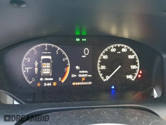 ✅ 2023 Honda HR-V EX-L • VIN: 3CZRZ2H72PM712716 • Lot: 96049525. Listed on Copart with 26,859 mi. Free auction sales archive from the USA and detailed vehicle history report at DreamBid. Image 9.