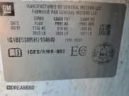 ✅ 2017 Chevrolet Cruze LT • VIN: 1G1BE5SM9H7104649 • Lot: 56316975. Listed on Copart with 117,842 mi. Free auction sales archive from the USA and detailed vehicle history report at DreamBid. Image 12.