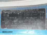 ✅ 2004 Kia Rio • VIN: KNADC125146329362 • Lot: 39559317. Wystawiony na IAAI z przebiegiem 206 380 mil. Bezpłatny archiwum sprzedaży aukcyjnych z USA i szczegółowy raport historii pojazdu na DreamBid. Zdjęcie 9.