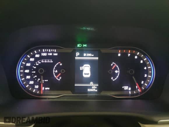 2024 Hyundai Tucson SEL with VIN 5NMJBCDE5RH390998, listed as a Copart auction lot 86100935 with 32,449 mi miles and Non repairable. Bid and sale history available at DreamBid. Image 9.