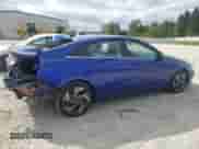 2024 Hyundai Elantra Limited with VIN KMHLP4DG8RU665060, listed as a Copart auction lot 81067385 with 23,707 mi miles and Salvage title. Bid and sale history available at DreamBid. Image 3.