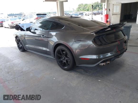 ✅ 2019 Ford Mustang GT • VIN: 1FA6P8CF5K5196372 • Lot: 43047774. Listed on IAAI with Not provided. Free auction sales archive from the USA and detailed vehicle history report at DreamBid. Image 3.
