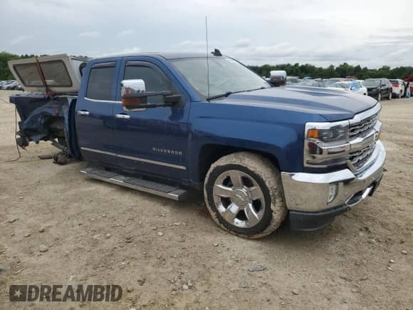 2016 Chevrolet Silverado 1500 LTZ with VIN 1GCVCSEC4GZ114830, listed as a Copart auction lot 64096845 with 103,802 mi miles and Salvage title. Bid and sale history available at DreamBid. Image 4.