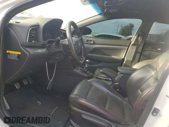 ✅ 2017 Hyundai Elantra Sport • VIN: KMHD04LB3HU332133 • Lot: 82200305. Listed on Copart with 112,367 mi. Free auction sales archive from the USA and detailed vehicle history report at DreamBid. Image 7.