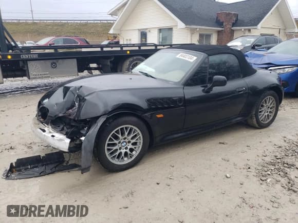 ✅ 1999 BMW Z3 2.8 • VIN: 4USCH3331XLF70334 • Лот: 84403104. Опубликован ранее на Copart с пробегом 78 273 миль. Бесплатный доступ к архиву аукционных продаж из США и подробный отчёт об истории автомобиля на DreamBid. Изображение 1.