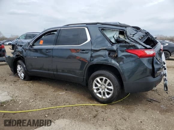 ✅ 2021 Chevrolet Traverse LT Cloth • VIN: 1GNERGKW6MJ240652 • Lot: 53381115. Listed on Copart with 86,405 mi. Free auction sales archive from the USA and detailed vehicle history report at DreamBid. Image 2.