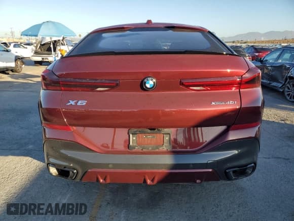 ✅ 2024 BMW X6 xDrive40i • VIN: 5UX33EX07R9V41884 • Лот: 71455465. Опубликован ранее на Copart с пробегом 9 278 миль. Бесплатный доступ к архиву аукционных продаж из США и подробный отчёт об истории автомобиля на DreamBid. Изображение 6.