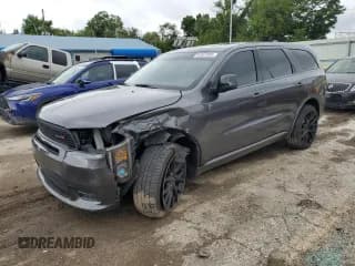 ✅ 2020 Dodge Durango GT • VIN: 1C4RDJDG1LC382812 • Лот: 61507085. Опубликован ранее на Copart с пробегом 90 999 миль. Бесплатный доступ к архиву аукционных продаж из США и подробный отчёт об истории автомобиля на DreamBid. Изображение 1.