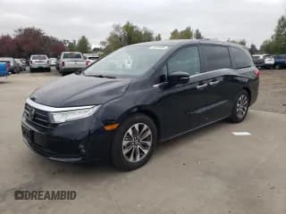 ✅ 2023 Honda Odyssey EX-L • VIN: 5FNRL6H66PB045370 • Lot: 71929385. Wystawiony na Copart z przebiegiem 38 973 mil. Bezpłatny archiwum sprzedaży aukcyjnych z USA i szczegółowy raport historii pojazdu na DreamBid. Zdjęcie 1.