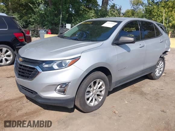 2018 Chevrolet Equinox LS with VIN 2GNAXHEV8J6291320, listed as a IAAI auction lot 43237555 with 111,311 mi miles and . Bid and sale history available at DreamBid. Image 18.