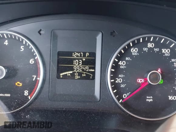 ✅ 2013 Volkswagen Jetta SE • VIN: 3VWDX7AJ0DM370393 • Lot: 42731730. Listed on IAAI with 99,249 mi. Free auction sales archive from the USA and detailed vehicle history report at DreamBid. Image 7.